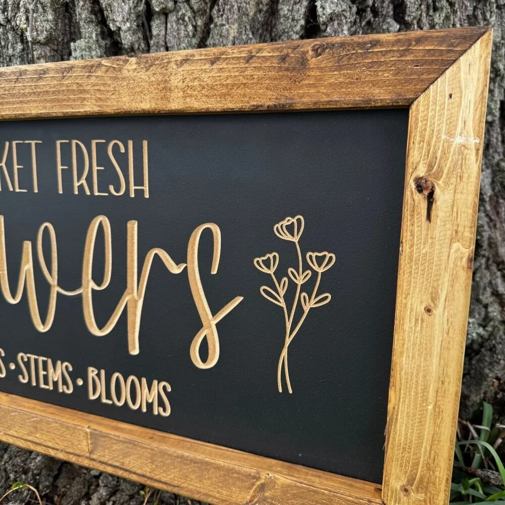 Home decor, handmade decor, wall hanging, rustic, farmhouse, flowers